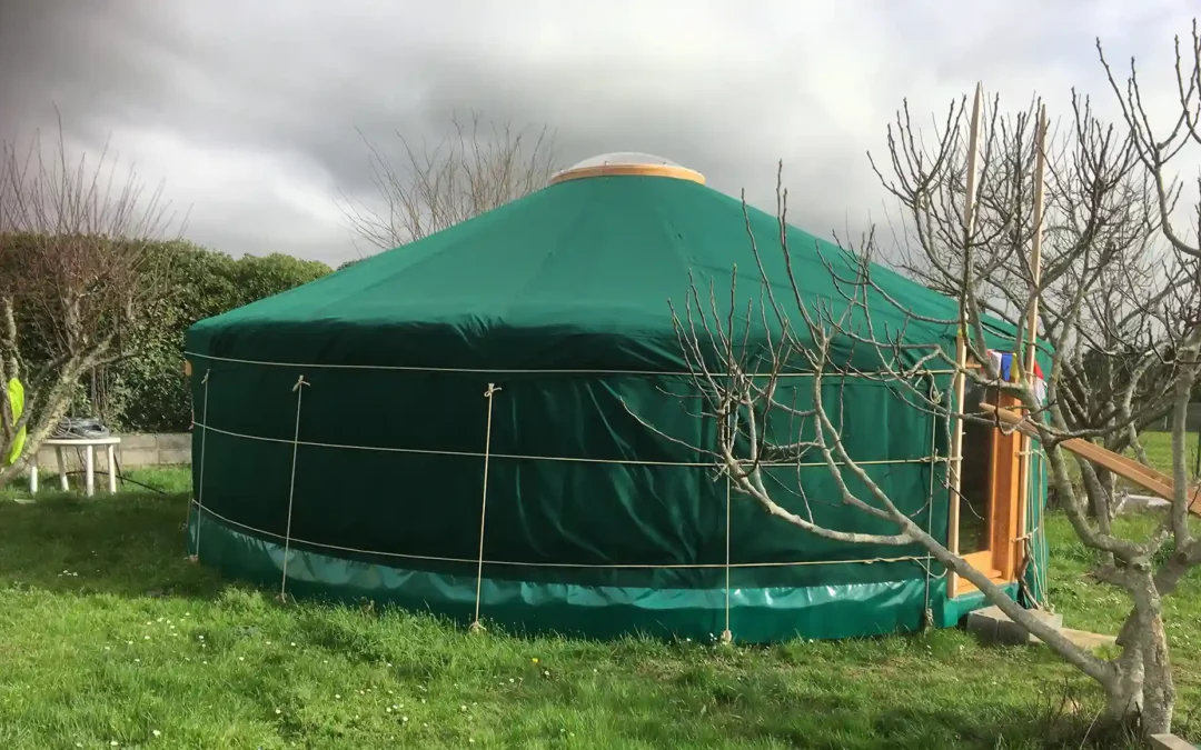 Yurta de 7 m, gabinete de cuidados