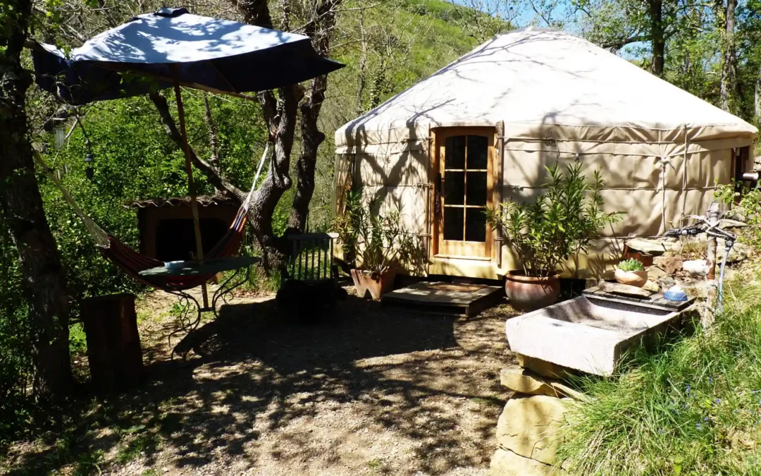 Yurta «Triskel» de 5 m (serie Lumière)
