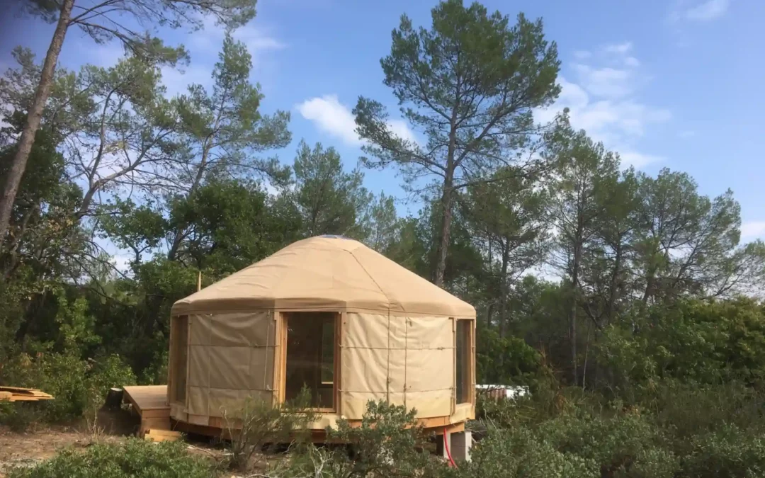 Yurta «Anahata» de 6 m (serie Lumière)